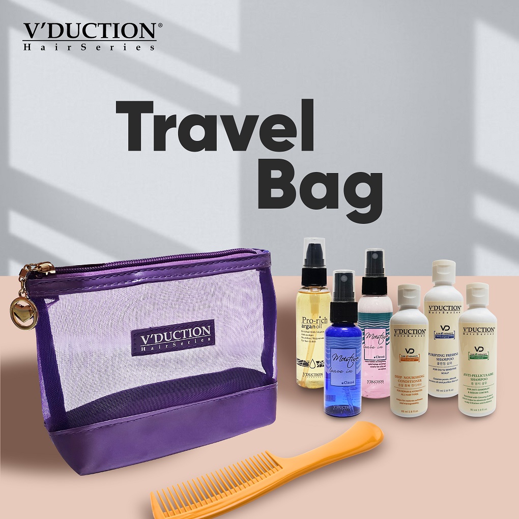 Travel Bag (Purple / Black)